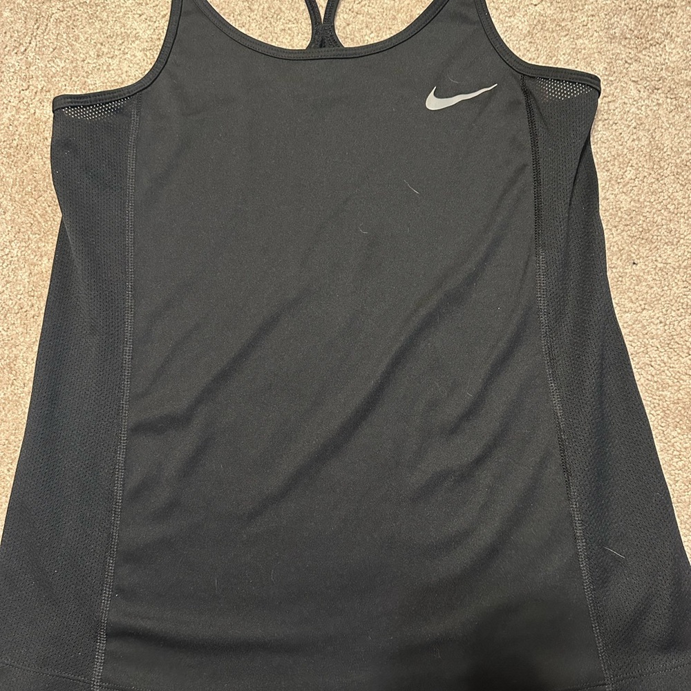 Nike Women's Black Racerback Tank Top